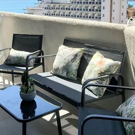 Lux. Frontbeach-terrace. 5 Pools.tv. 2 A.c.netflix Apartment Benalmadena